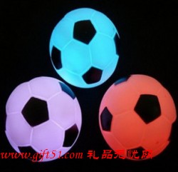 創意小夜燈/足球變色燈定制