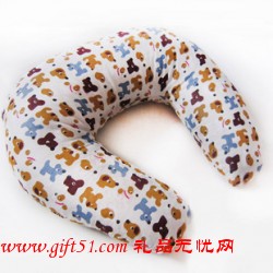 U型枕電視枕蕎麥護頸枕定制