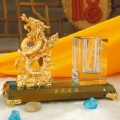 金龍送福文具臺(tái) 辦公室禮品