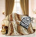豹紋多功能毯