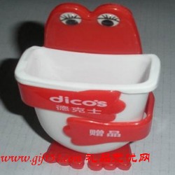 塑料/卡通/青蛙廣告筆筒