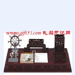 舵手紅木臺歷,商務(wù)紅木臺歷定制