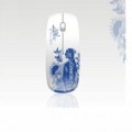 青花無線鼠標(biāo)