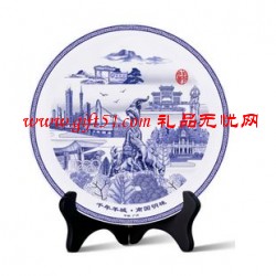 廣州特色風光觀賞盤(富貴滿堂)