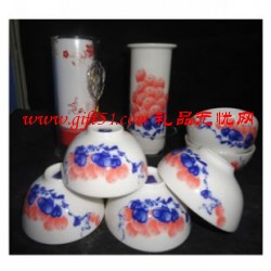 鴻運當頭茶具8件套