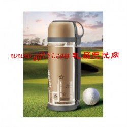 JOHN BOSS咖啡色諾亞舟真空旅行壺