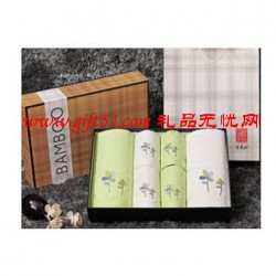 春動竹纖維企業禮品毛巾定制