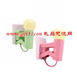 綠色版光控小人夜燈 全自動Led節能燈