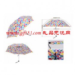 廣告晴雨三折鉛筆傘