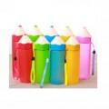 廣告鉛筆塑料隨手杯 時尚學生水杯