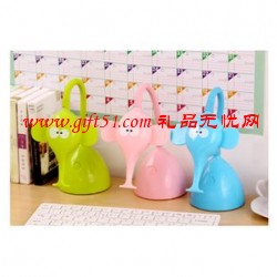 韓版卡通大象LED護(hù)眼充電臺燈