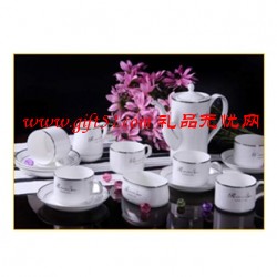 骨質瓷咖啡茶具商務套組