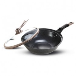 赫曼德廚具麥飯石低壓不粘鍋